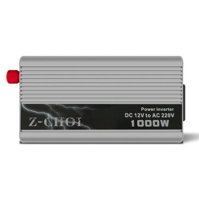 China wholesale price 1000w 12v/24v power inverter generator for refrigerators use 17*5.5*9.5cm for sale