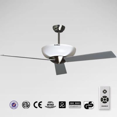 China High rpm 3speed modern acrylic lighting ceiling fan 52YFT-7070 for sale