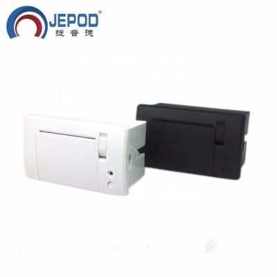 China JEPOD JP-QR204 2inch Panel Mount Printer Black And White Kiosk Thermal Printer Android POS Printer With USB+TTL/USB+RS232 Interface for sale