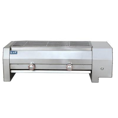 China Professional Gas BBQ Oven Commercial Smokeless BBQ Oven Grill JABS-04 for sale