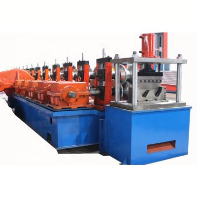 China Fully Automatic High Speed ​​W Beam Making Machine Steel Highway Guardrail Roll Forming Making Machine for sale