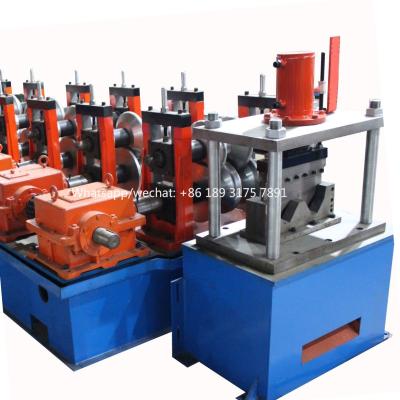 China Gearbox Driving New Design High Quality Road Guardrail Making Machine for sale