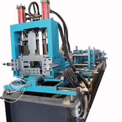 China Competitive price factory high quality automatic steel c and z purlin roll forming machine for sale