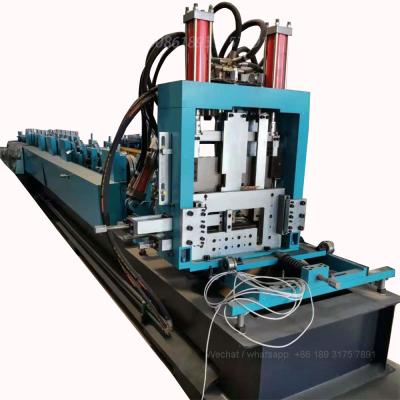 China New Design Z Purlin Engine High Quality Automatic Steel Chian Roll Forming Machine for sale