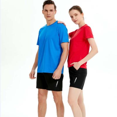 China Anti-wrinkle summer men's sports running casual short sleeve t-shirt wholesale for sale