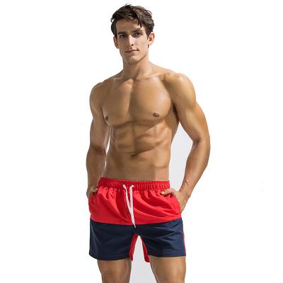 China Anti-Wrinkle Men's Shorts Sporty Watershort Quick Dry Beach Surfing Swimming Trunks Male Slim Wear Beach Shorts Swimwear for sale