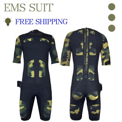 China Skin Tightening Individual Muscle Stimulator EMS Gym Kit Electro Vest Body Training Suit for sale