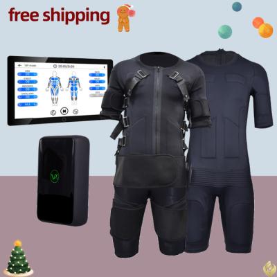 China Weight Loss 20 Minutes Electro Muscle Stimulator Personal Wireless Fitness EMS Training Suit for sale