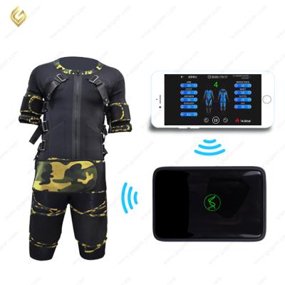 China Detox One For Distribution Muscle Stimulation Workout Suit EMS Fitness Machine for sale