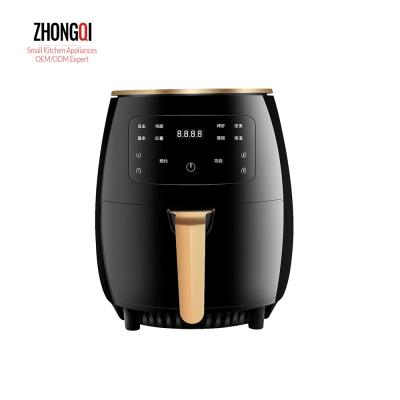 China Highest Rated Hotel Turbo Air Fryers Kitchen Air Fryer Professional Intelligent Health for sale