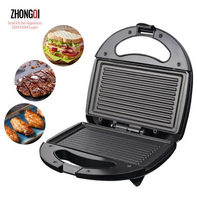 China 220/240V Non-Stick Outdoor Detachable Cooking Plates Waffle Maker Grill and Sandwich Maker Grill Maker 3 in 1 for Homeuse/ for sale