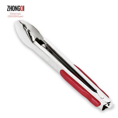 China Best Viable Selling Creative Kitchen Custom Crucible Snacks Baking Bread Clip BBQ Function BBQ Food Tongs for sale