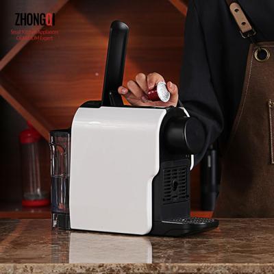 China Convenient Italy Home Use Semi Automatic Mechanical Three In One Multi-capsule Electric Coffee Maker Recycling Coffee Machine for sale