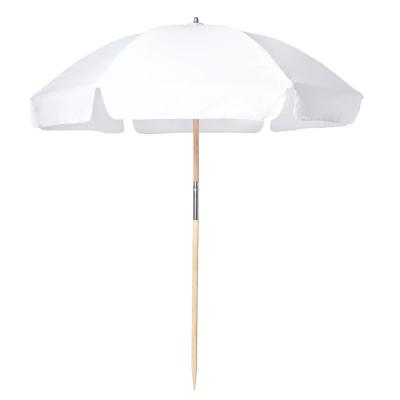 China 7.5ft Fiberglass Ribs Outdoor Luxury Wood Beach Umbrella\Patio\Garden Umbrella for sale