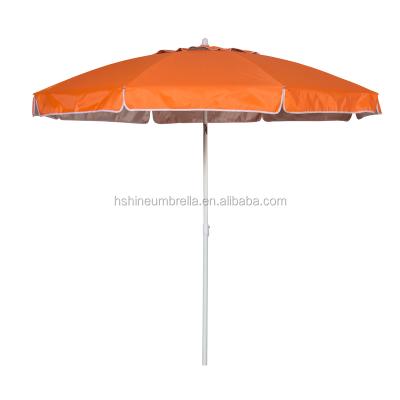 China Beach\promotion\yard\parasol 200cm outdoor orange beach umbrella with tile for sale