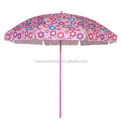 China Luxury Custom Beach Umbrella\Floral Print By The Yard\Commercial Shade\Outdoor Parasol 1.8M Canopy for sale