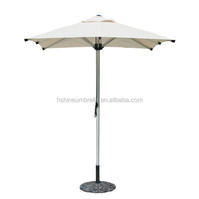 China Restaurant/cafe/square outdoor patio aluminum umbrella garden resort/bear/promotion 2M restaurant for promotion for sale