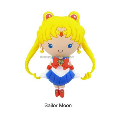 China Gift /Collectibles SAILOR MOON NOVELTY SAILOR MERCURY SAILOR MARS FIGURE PVC 3D UNIQUE FASHIONABLE PLASTIC CUTE ANIME BAG KEY CHAIN ​​CLIP for sale