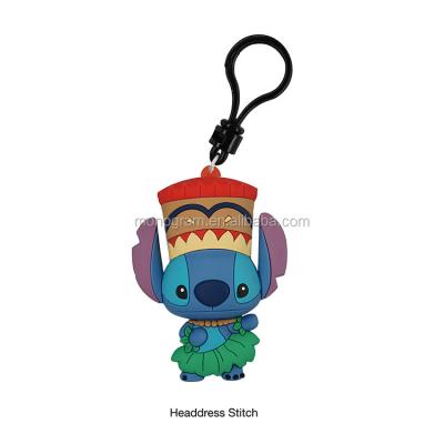 China /Collectibles POPULAR CLASSIC COMICS GIFT 3D DISNEY FOAM PLASTIC FIGURES STICK BAG S2 CUTE PVC KEY CHAIN for sale