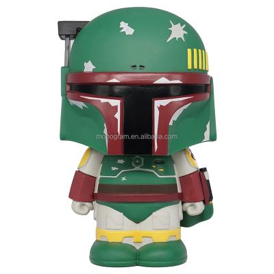 China STAR WARS CUTE UNBREAKABLE CREATIVE NEW GIFT /Collectibles DISNEY COLLECTION THE MANDALORIAN BOBA FETT HOT SALE MONEY BANK TOY for sale