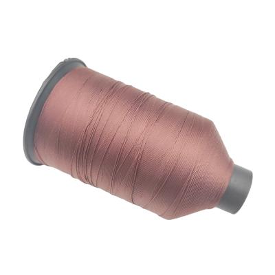 China Viable Hair Extension Wig Weaving Dyed Nylon Sewing Thread en venta