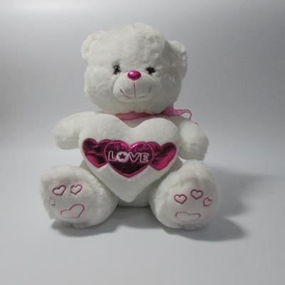 China Plush valentines day gift and valentines teddy bear wholesale, customized toys, CE/ASTM safety standard for sale