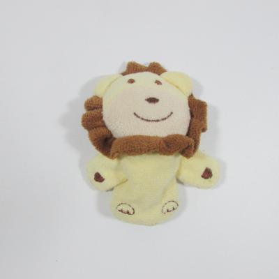 China Plush (lion) plush hand/finger puppets, customized toys, CE/ASTM safety stardard for sale