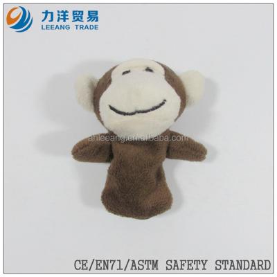 China Plush Toy Hand/Finger Puppets (Monkey), Customized Toys, CE/ASTM Safety Standard for sale