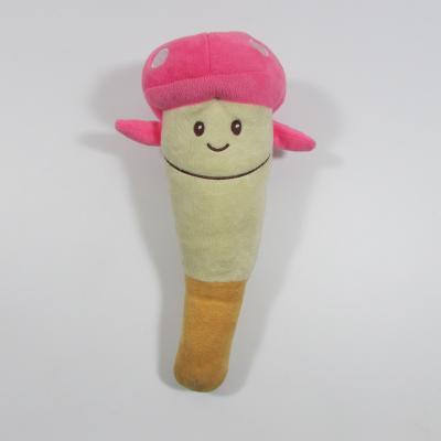 China Promotional plush toys/plush mushroom/purple plush fruit and vegetable toy for sale