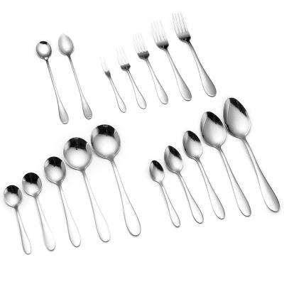 China Sustainable High Quality Success Spoon Knife Forks Stainless Steel Cutlery Spoon And Fork Sets for sale