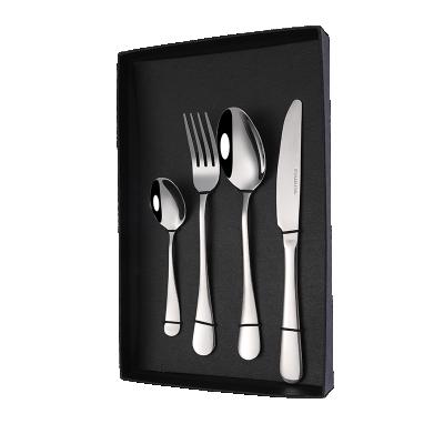 China Sustainable good quality 1010 four piece box&bag (430 knife304 fork spoon) sets for sale