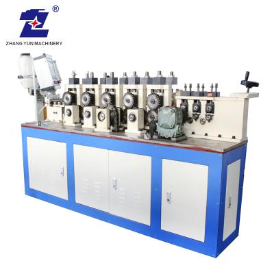 China Industrial High Quality Car V Band Flange Rolling Making Cold Rolling Barrel Forming Machine Exporting UK for sale