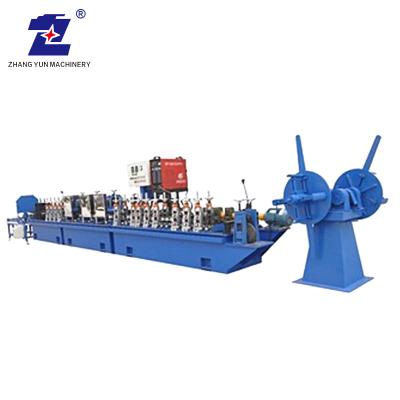 China Pipe Making Automatic Carbon Steel Round Corrugated Pipe Tube Welding Making Planer Equipment Machine for sale