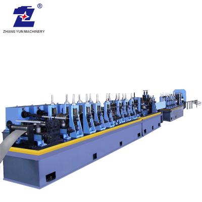 China High Accuracy Energy Supply Pipe Construction Material Stainless Steel Tube Pipe Roll Forming Making Machine Whole Production Line For Sale for sale