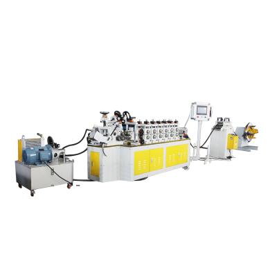 China Factory High Precision PLC Control System Steel Rims Barrel Circle Cold Roll Forming Machine With Hydreulic Cutting for sale