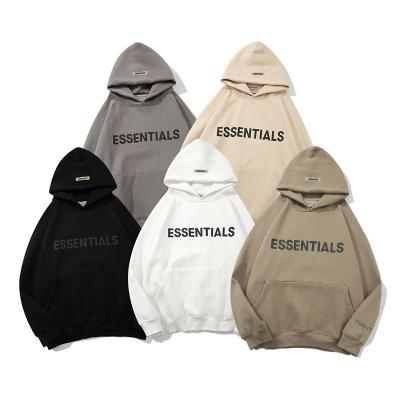 China Wholesale Hoodies Unisex Cotton Simple Custom Men's White Logo Hoodie QUICK DRY Oversized Streetwear for sale