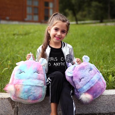 China Wholesale Fashion Cartoon School Bag Cute Kids Backpack Light Pink Bookbags Girls Kindergarten School Bag For Kids for sale