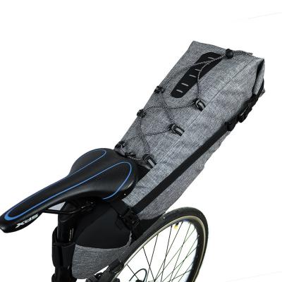 China Water Proof Waterproof Custom Logo Tear Resistant Bicycle Saddle Pack Cycling Rear Bag for sale