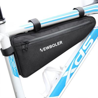 China Bicycle bag / wear-resistant / water-resistant medium bag / bicycle bag reflective light triangle bicycle mountain bag bicycle bar for sale