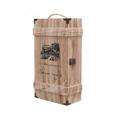 China China Style Bulk New Wine Wooden Storage Boxes for sale