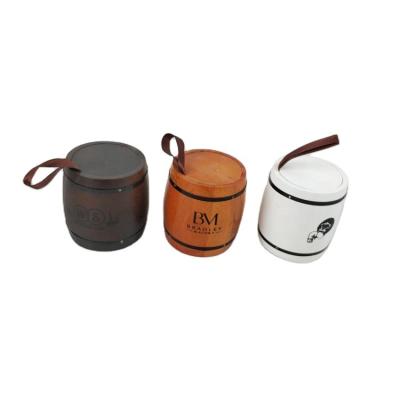 China Custom Made High Quality Burnt Wooden Barrel From Europe for sale