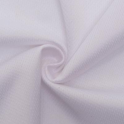 China Stretch Bird Eye Health Fabric Twill Sports Jacquard Fabric Printed Polyester Fabric Polyester Textile for sale