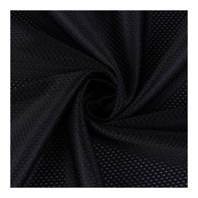 China Stretch Gypsophila Filament Mesh Cloth Customization Black Polyester Fabric 100 Polyester Fabric for sale