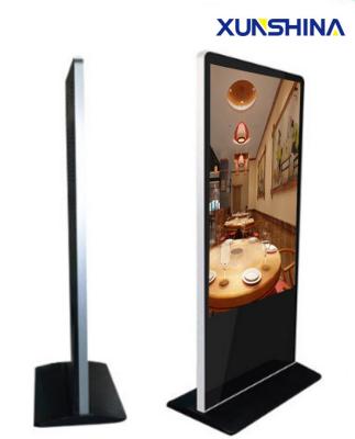 China Freestanding Digitale Signage van Android Wifi 1080P het Gespleten Scherm van de 49 Duimsteun voor Binnen Te koop