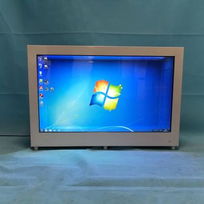 China 86 Inches IR Touch Transparent LCD Display For Product Show With 75% Transparency for sale