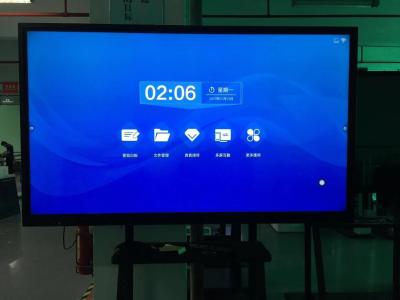 China 75inch NEW 4K UHD Dual System Interactive Touch Kiosk For Meeting Room for sale