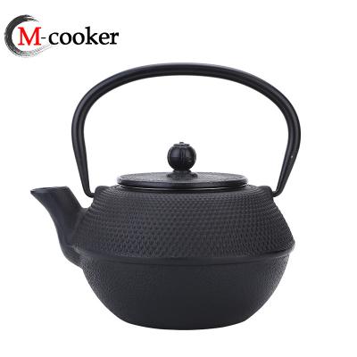 China Durable Cast Iron Interior Heat Resistant Enamel Teapot Chinese Tea Kettle for sale