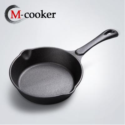 China 3pcs Viable Chinese Mini Deep Skillet Round Non-Stick Frying Pan Set, with Off Oil Mouth for sale