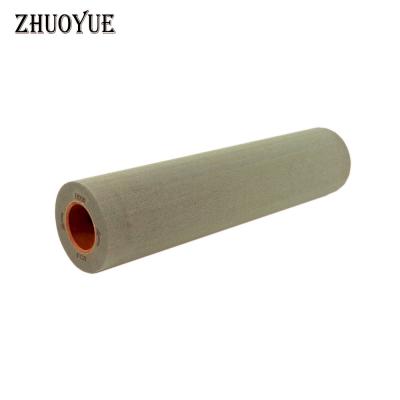 China Industry Polishing ZHUOYUE Printed Circuit Board Grinding Nonwoven Abrasive Deburring Fin Brush Roller For PCB Cleaning for sale