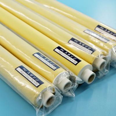 China ZHUOYUE Machinery China Water Absorbing Sponge Roller Customized Anti Acid And Alkali PU For Glass Cleaning And PCB Factory for sale